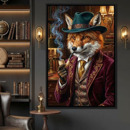 Gentleman Fox Smoking