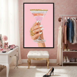 Chic Martini Luxury Toast