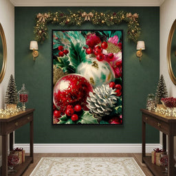 Festive Ornaments Holiday Glow