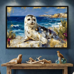 Coastal Seal Gold Brushed Sea - Neal Hackett