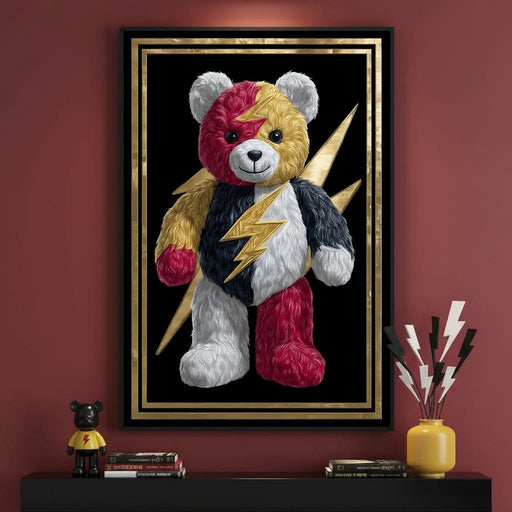 Teddy Stardust Canvas Print
