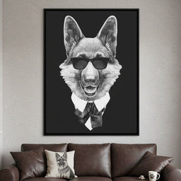 Dressed Up German Shepherd