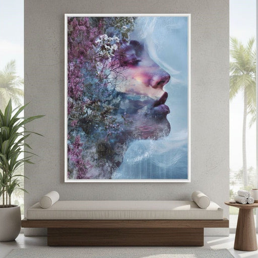 Dreamflower Portrait Awakening Canvas Print