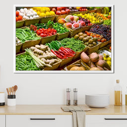 Fruit & Vegetables Market - NicheCanvas