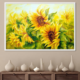 Beautiful Sunflowers - NicheCanvas
