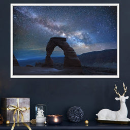 Arch Under the Milky Way - NicheCanvas