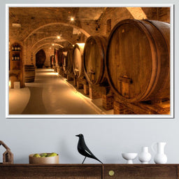 Wine Cellar in the Abbey - NicheCanvas