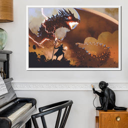 Black Magic Wizard - NicheCanvas