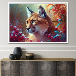 Winter Puma - Neal Hackett - NicheCanvas