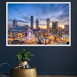 Atlanta Skyline - NicheCanvas