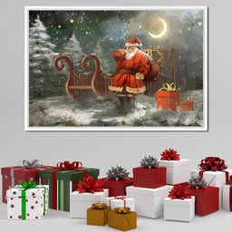 Christmas Night - NicheCanvas