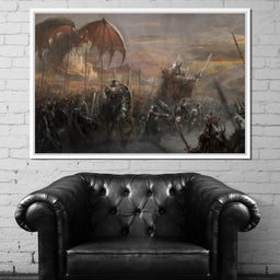 Fantasy Battlefield - NicheCanvas