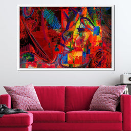 Kiss - Qusay-Art - NicheCanvas