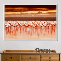  Lake Nakuru Flamingos - NicheCanvas