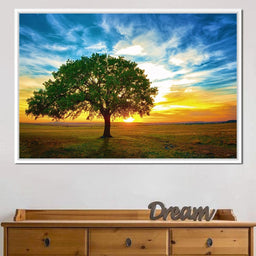 Sunrise Tree - NicheCanvas