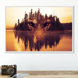 Lurking in the Woods - Johanjjf - NicheCanvas