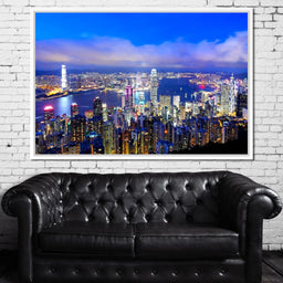Hong Kong Skyline - NicheCanvas