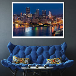Pittsburgh Skyline - NicheCanvas