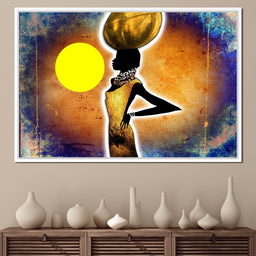 African Woman - NicheCanvas
