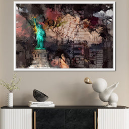 The Statue of Liberty - NicheCanvas
