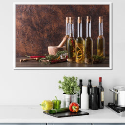 Olive Oil Canvas Set - NicheCanvas