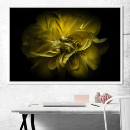 Yellow Backyard Flowers - Brian Carson - NicheCanvas
