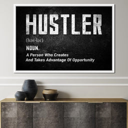 Hustle - David Drake - NicheCanvas