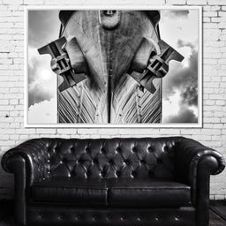 WWII Battleship - NicheCanvas