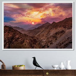 Desert Mountains - NicheCanvas