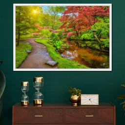 Japanese Garden - NicheCanvas
