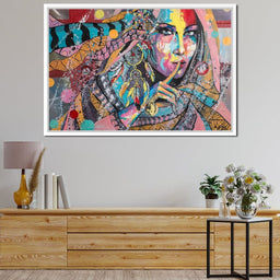 Mary Portrait - NicheCanvas