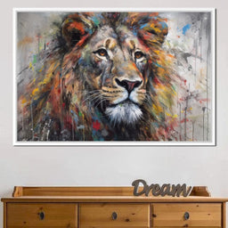 Urban Jungle: Lion - NicheCanvas