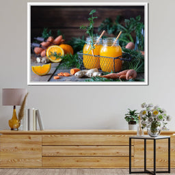 Fresh Orange Juice - NicheCanvas