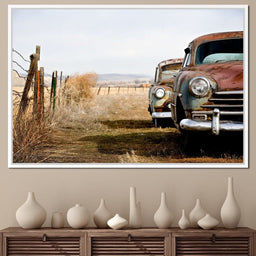 Abandoned Cars - NicheCanvas