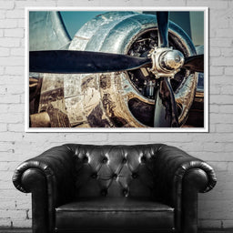 WWII Airplane Propeller - NicheCanvas