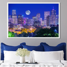 Denver Skyline - NicheCanvas