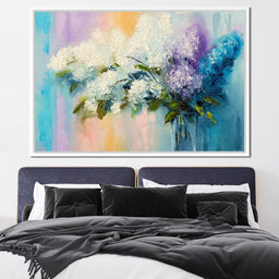 Lilac Flowers - NicheCanvas