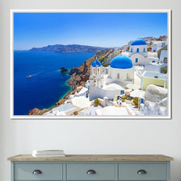 Santorini - NicheCanvas