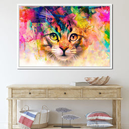 Curious Cat - NicheCanvas