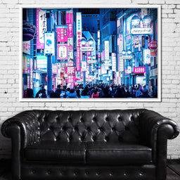 Cyberpunk Street - Johanjjf - NicheCanvas