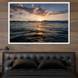 Sunset Ocean - Lucas Moore - NicheCanvas