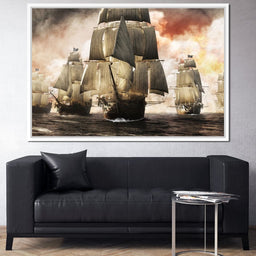 Pirate Fleet - NicheCanvas