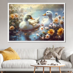 Winter Ducks - Neal Hackett - NicheCanvas