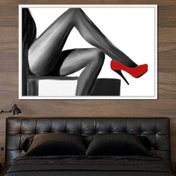 Red Stiletto - NicheCanvas