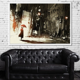 Halelis Rainy Day - NicheCanvas