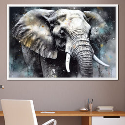 Urban Jungle: Elephant - NicheCanvas