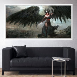 Dark Crow General - NicheCanvas