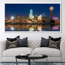 Dallas Skyline - NicheCanvas