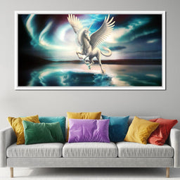 Northern Light Unicorn - NicheCanvas