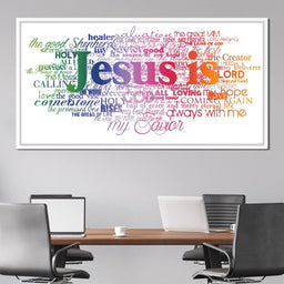 Jesus Is - NicheCanvas